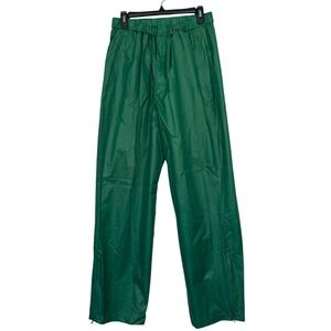 VINTAGE Masters x Slazenger Augusta National Golf Shop Mens XL Rain Pants Green